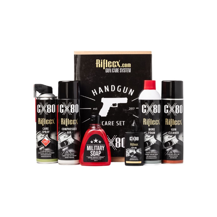 RIFLECX HANDGUN SET - ZESTAW DO CZYSZCZENIA